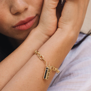 Capsule + Wand Bracelet - Gold